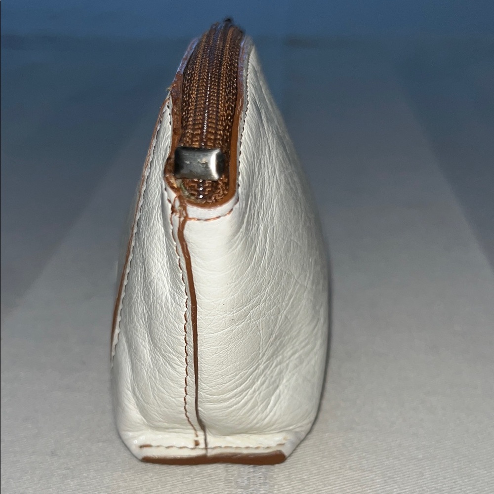 Vintage Mario Hernandez White Leather Coin Pouch - Picture 5 of 10